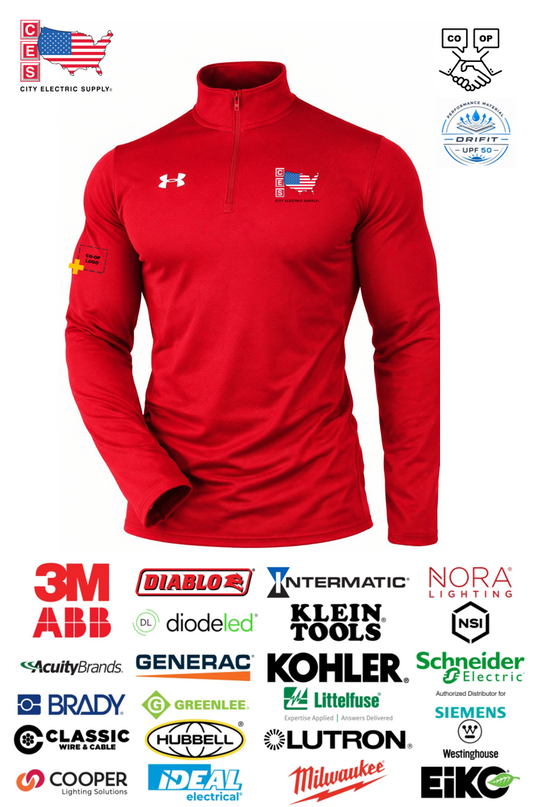 Under Armour Mens Team Tech™ Quarter-Zip Pullover - Co-op
