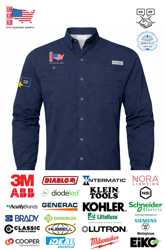 Columbia Mens PFG Tamiami™ II Long Sleeve Shirt - Co-op