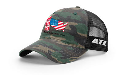 Richardson 111P GARMENT WASHED PRINTED TRUCKER - CUSTOM