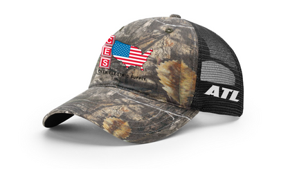 Richardson 111P GARMENT WASHED PRINTED TRUCKER - CUSTOM