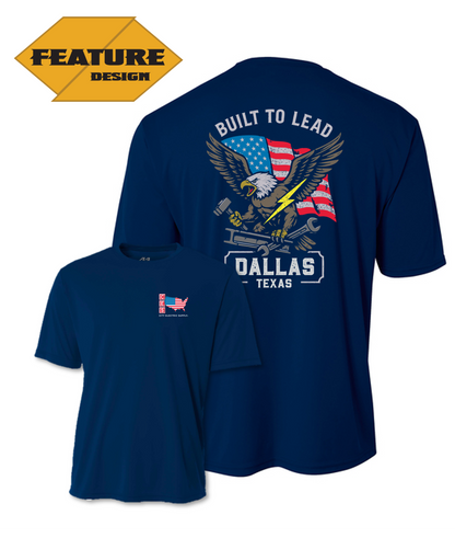 Cooling Performance Short Sleeve Tee - Built To Lead - CUSTOM