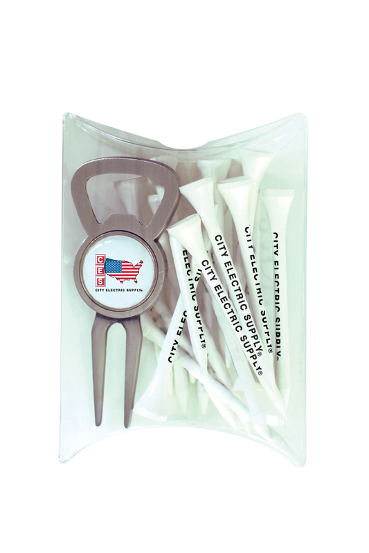 Pillow Pack Tees & Bottle Opener Divot Tool