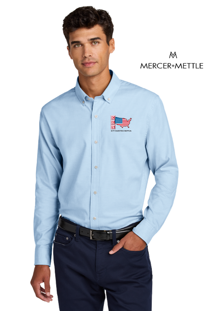 Mercer+Mettle® Long Sleeve Modern Oxford Shirt