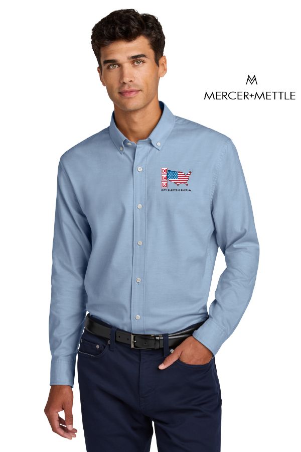 Mercer+Mettle® Long Sleeve Modern Oxford Shirt