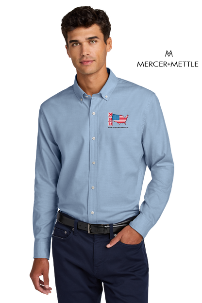 Mercer+Mettle® Long Sleeve Modern Oxford Shirt