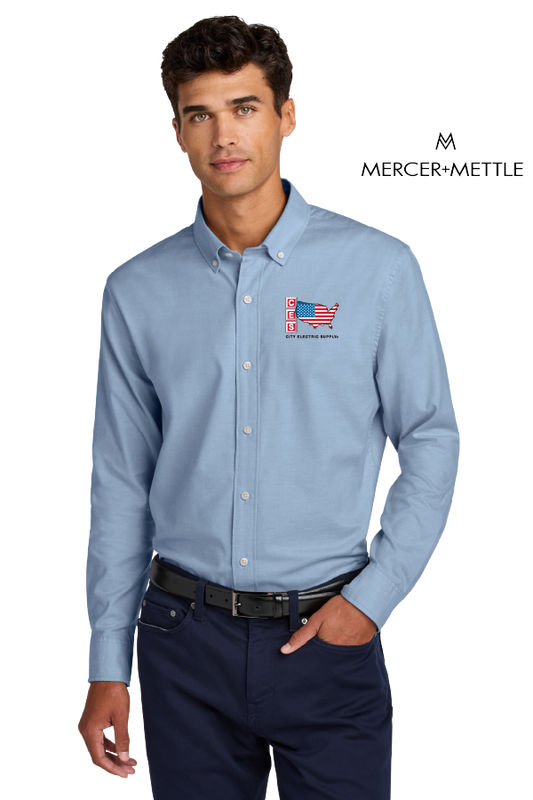 Mercer+Mettle® Long Sleeve Modern Oxford Shirt