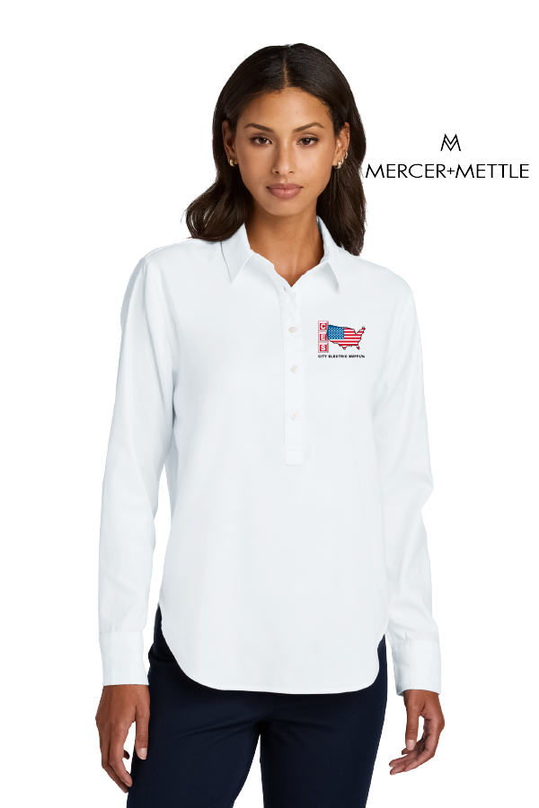 Mercer+Mettle® Women’s Long Sleeve Modern Oxford Shirt