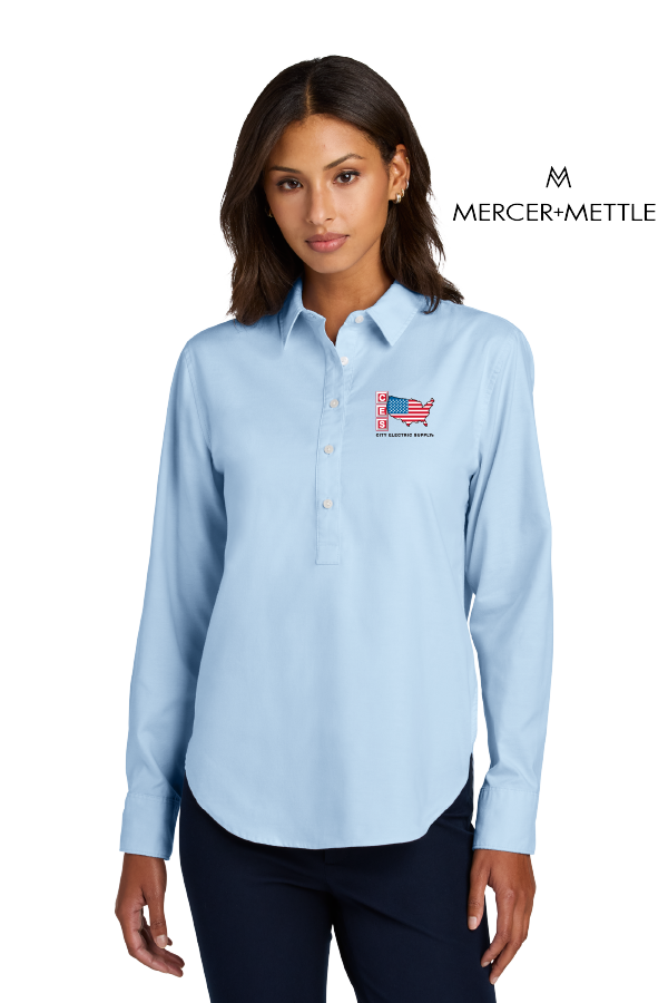Mercer+Mettle® Women’s Long Sleeve Modern Oxford Shirt