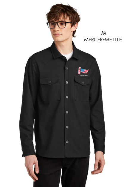 Mercer+Mettle® Long Sleeve Twill Overshirt