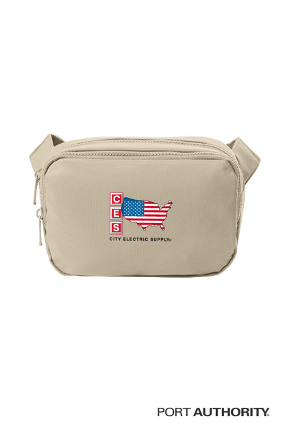 Port Authority® Matte Dual-Compartment Crossbody
