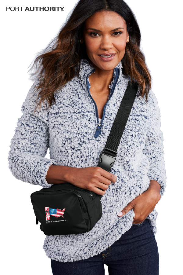 Port Authority® Matte Dual-Compartment Crossbody