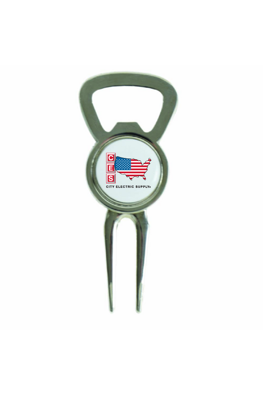 Magnetic Ball Marker Bottle Opener Divot Tool