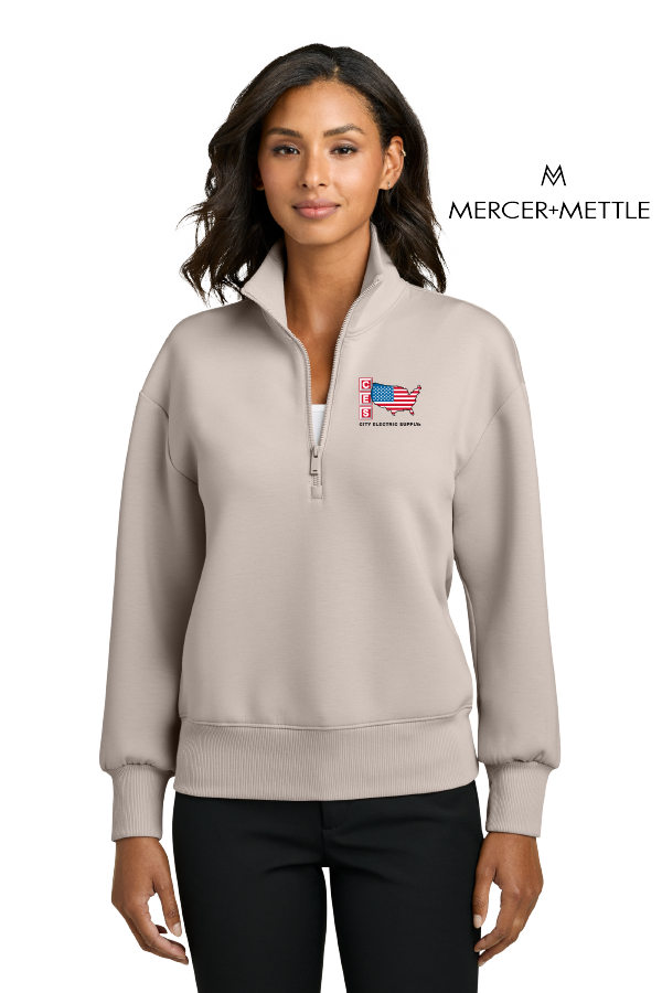 Mercer+Mettle® Women’s Soft Spacer 1/4-Zip