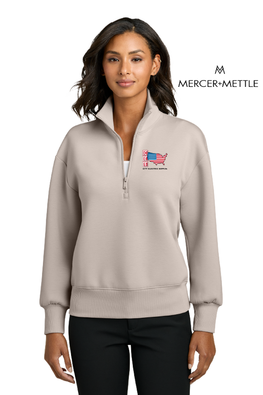 Mercer+Mettle® Women’s Soft Spacer 1/4-Zip