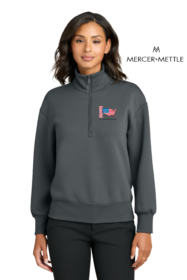 Mercer+Mettle® Women’s Soft Spacer 1/4-Zip