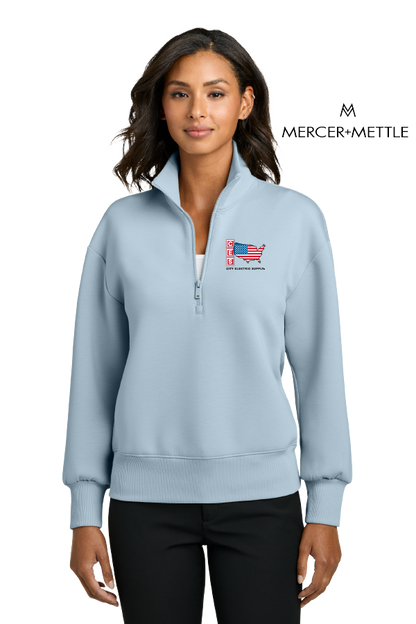 Mercer+Mettle® Women’s Soft Spacer 1/4-Zip