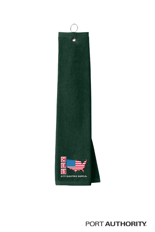 Port Authority® Grommeted Tri-Fold Golf Towel