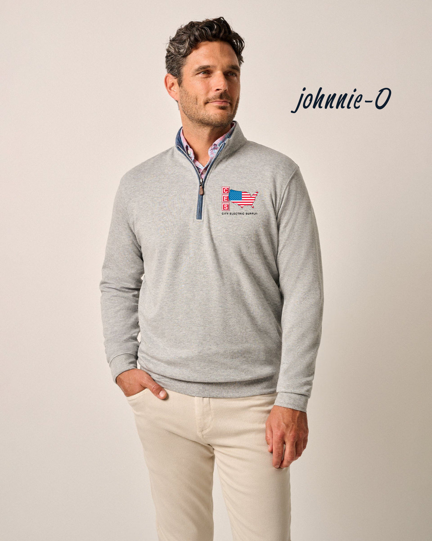 johnnie-O Men's Sully 1/4 Zip Pullover