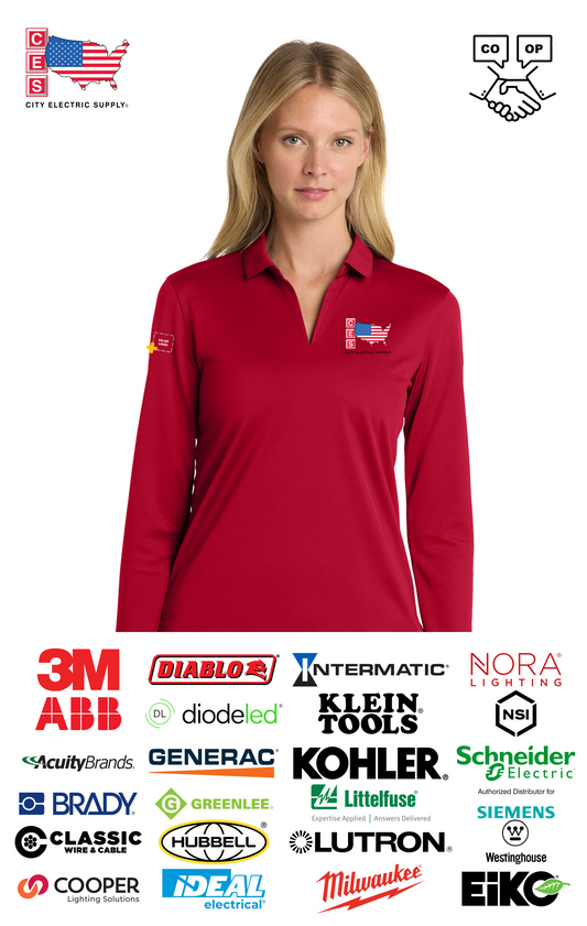 Nike Women's Dri-FIT Micro Pique 2.0 Long Sleeve Polo - Co-op