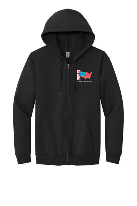 Full-Zip Hooded Sweatshirt