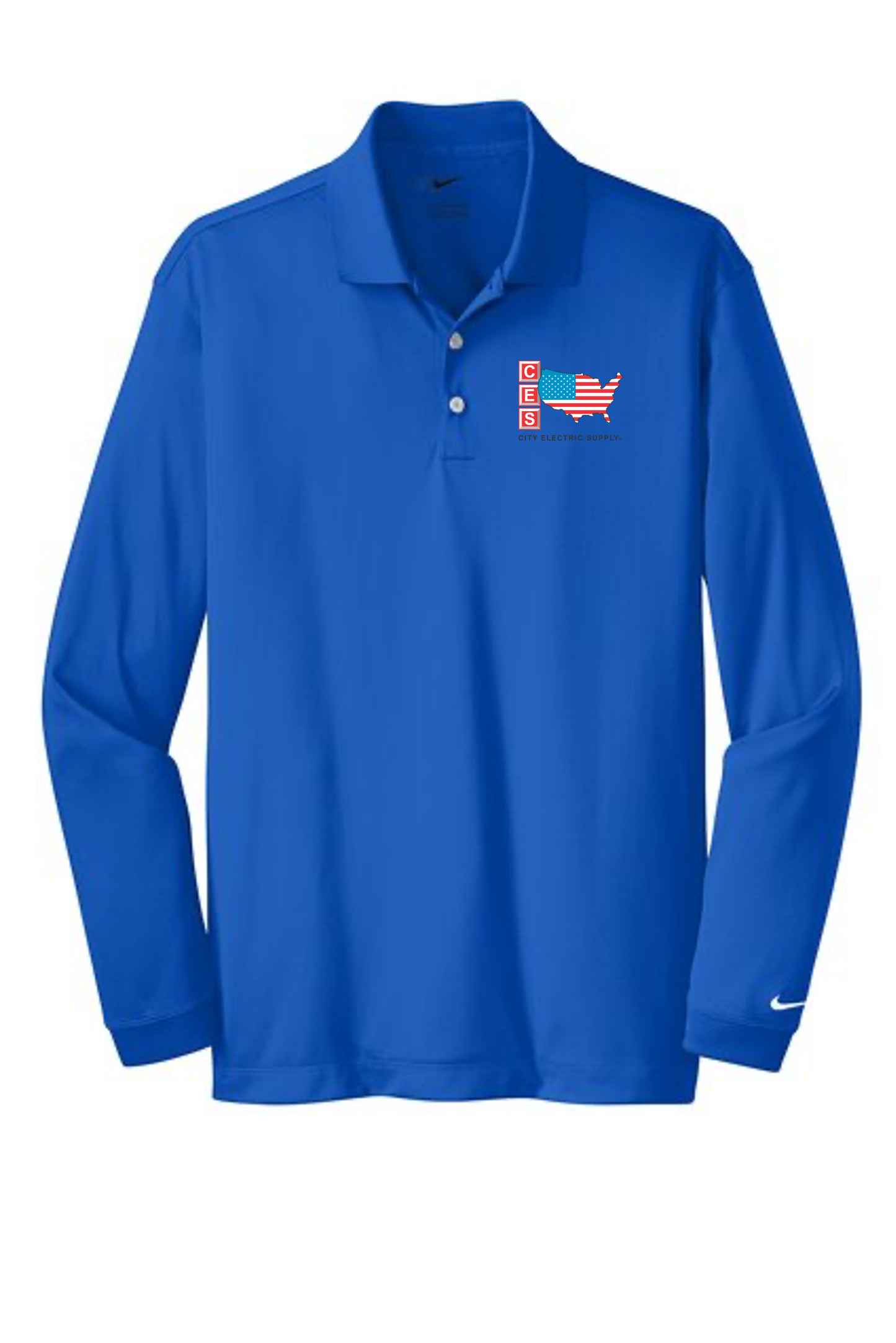 Nike Men's Long Sleeve Dri-FIT Stretch Tech Polo