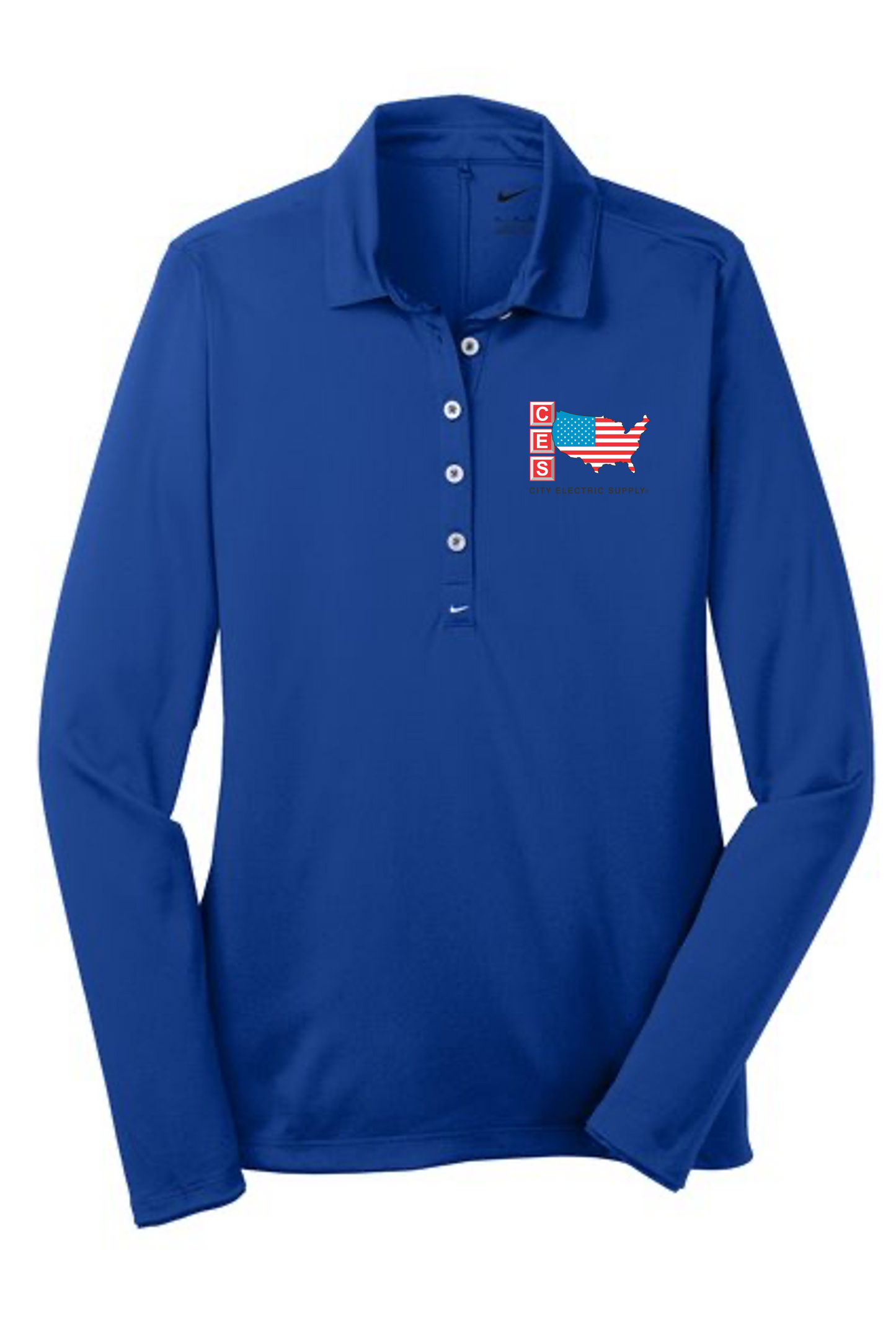 Nike Women's Long Sleeve Dri-FIT Stretch Tech Polo