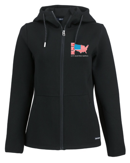 Roam Epic Comfort Recycled Womens Full Zip Hooded Jacket