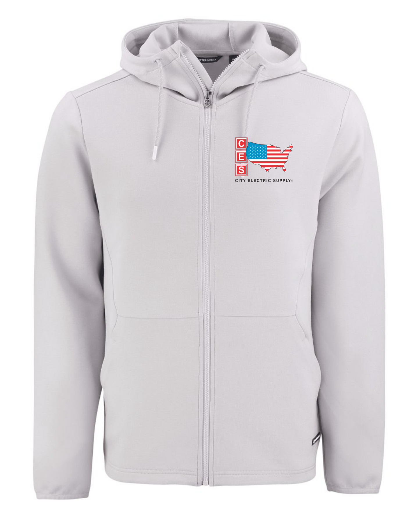 Roam Epic Comfort Recycled Mens Full Zip Hooded Jacket