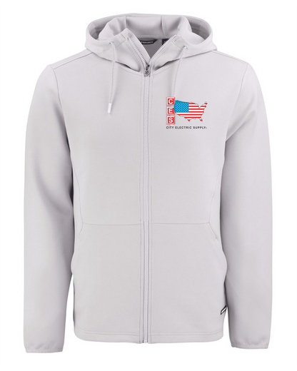 Roam Epic Comfort Recycled Mens Full Zip Hooded Jacket