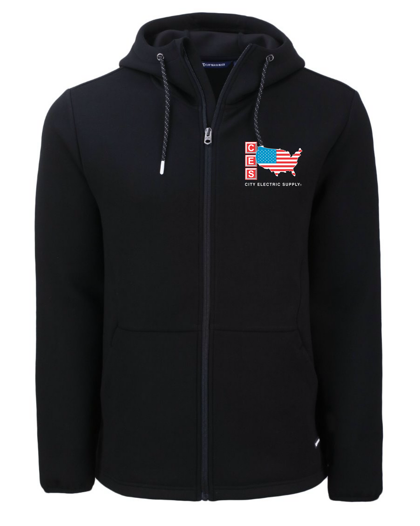 Roam Epic Comfort Recycled Mens Full Zip Hooded Jacket