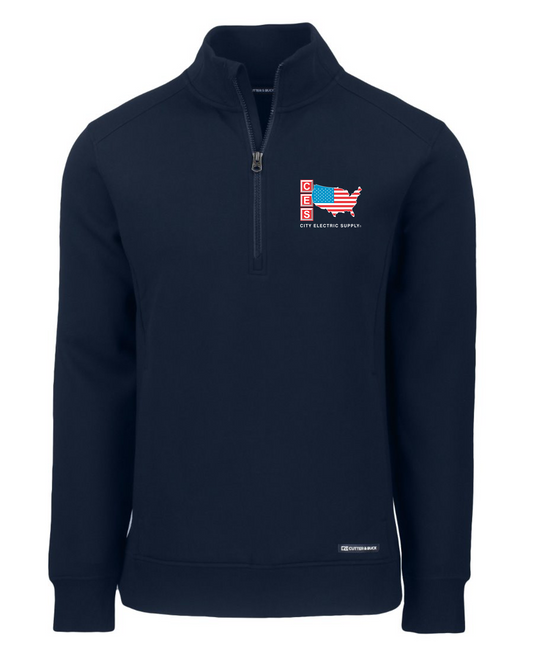 Roam Eco Recycled Quarter Zip Mens Pullover