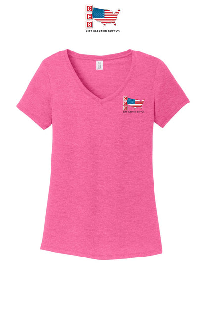 District® Women’s Perfect Tri® V-Neck Tee