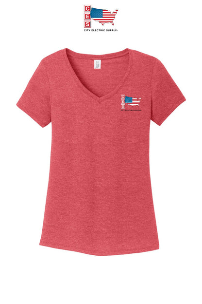District® Women’s Perfect Tri® V-Neck Tee