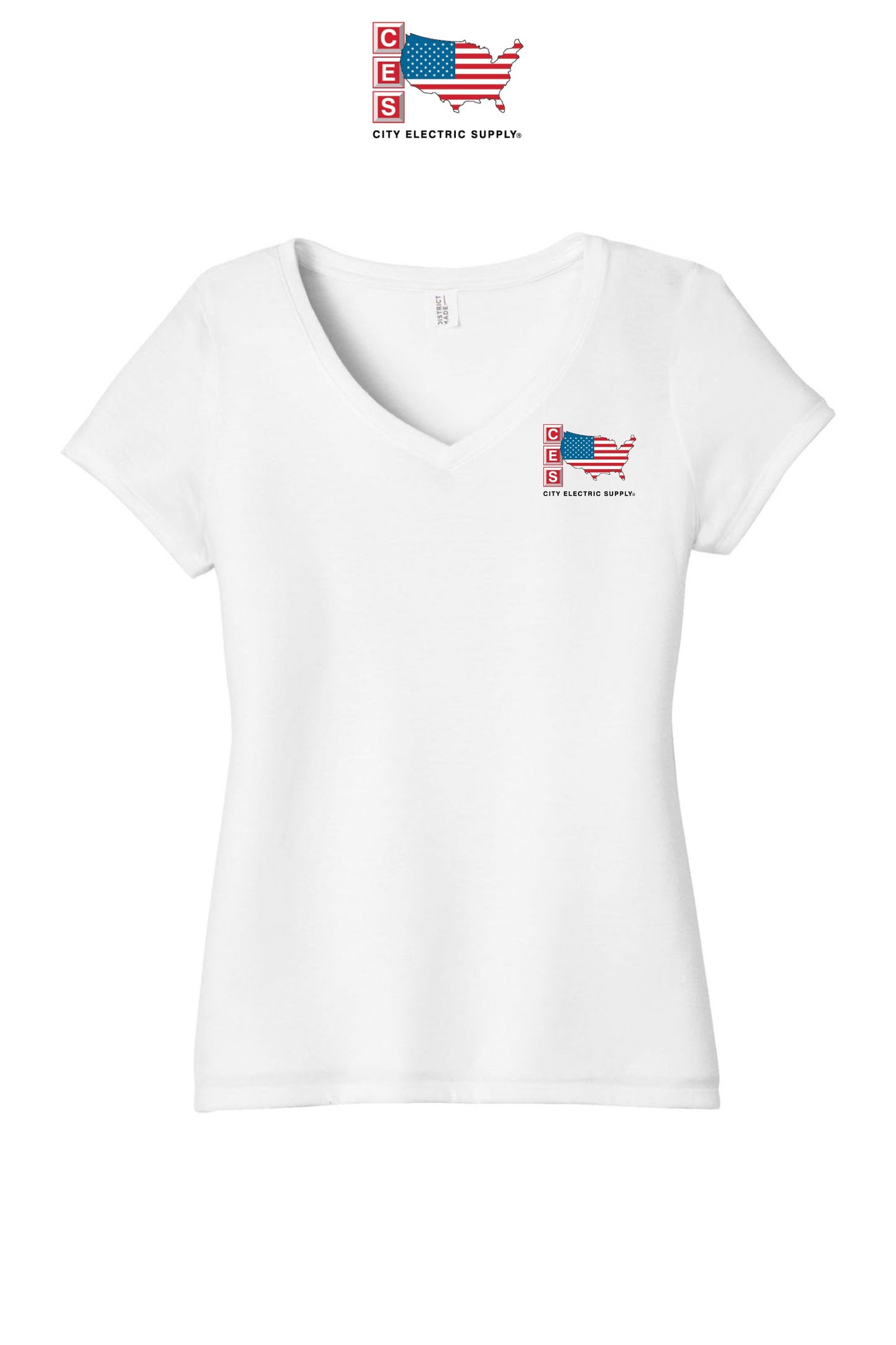 District® Women’s Perfect Tri® V-Neck Tee