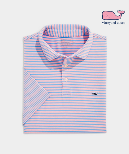 Vinyard Vines Bradley Stripe Sankaty Polo