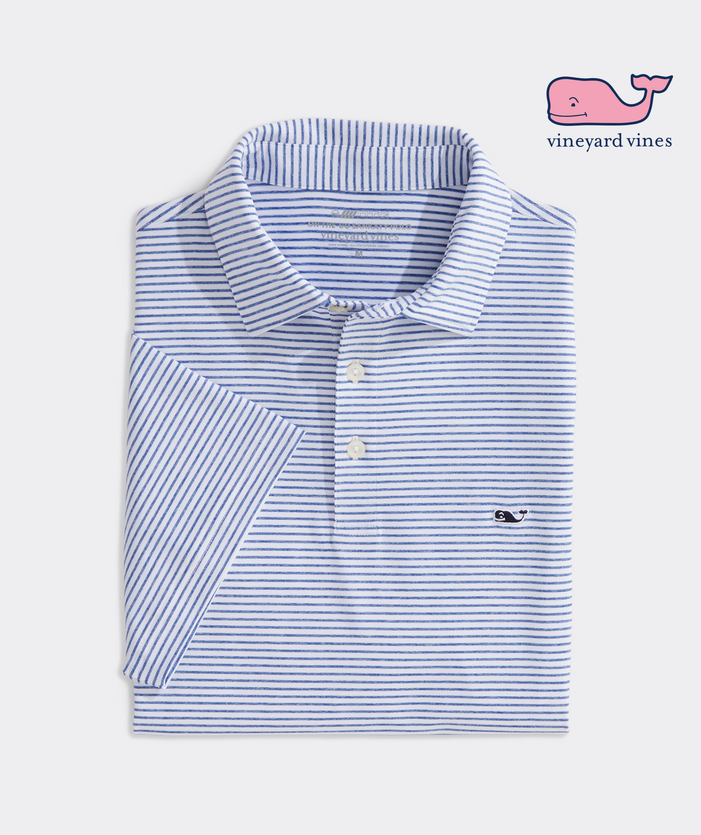 Vinyard Vines Bradley Stripe Sankaty Polo
