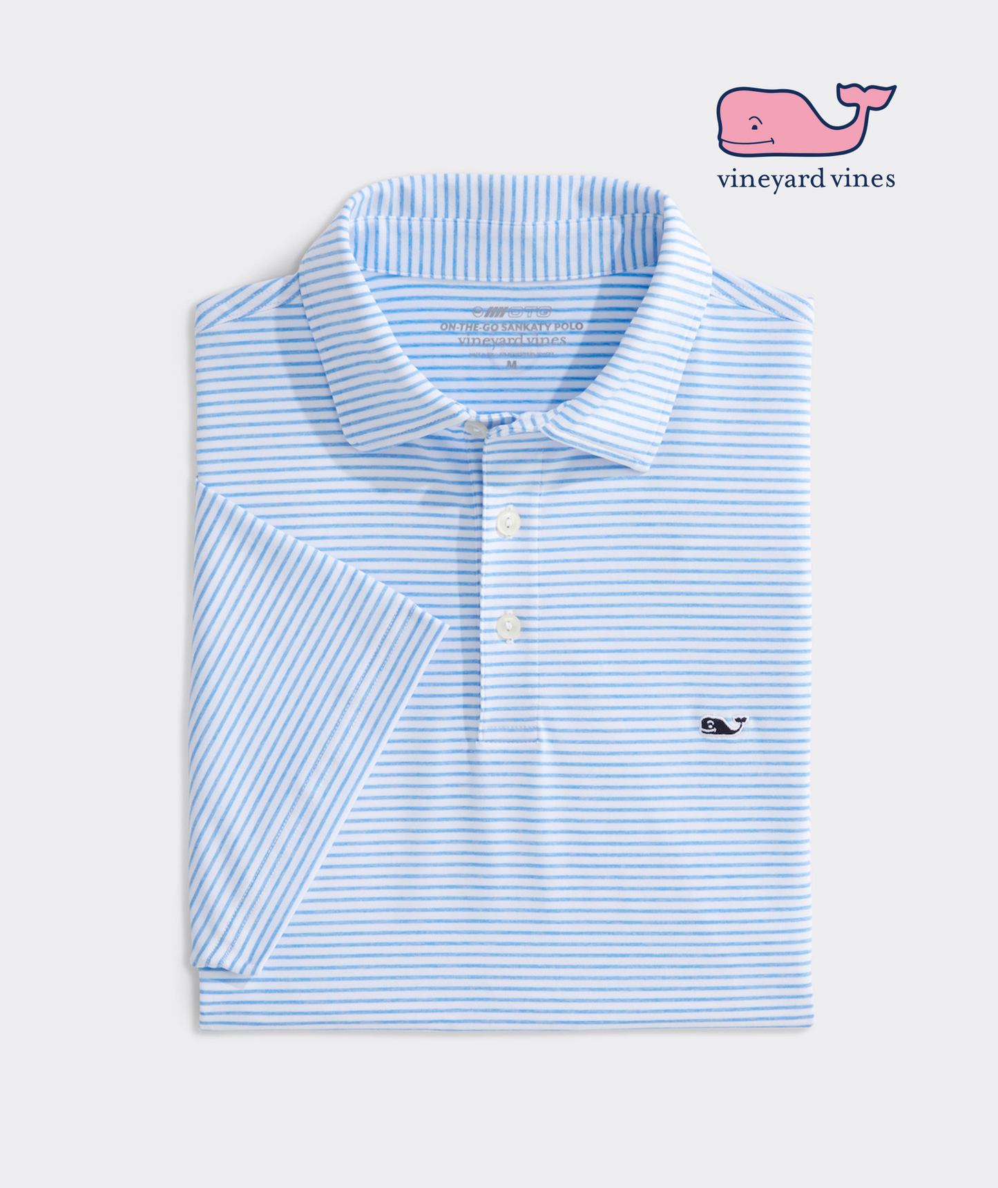 Vinyard Vines Bradley Stripe Sankaty Polo