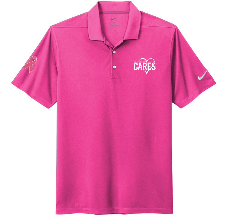 Nike Dri-Fit Micro Pique Polo - Breast Cancer Awareness