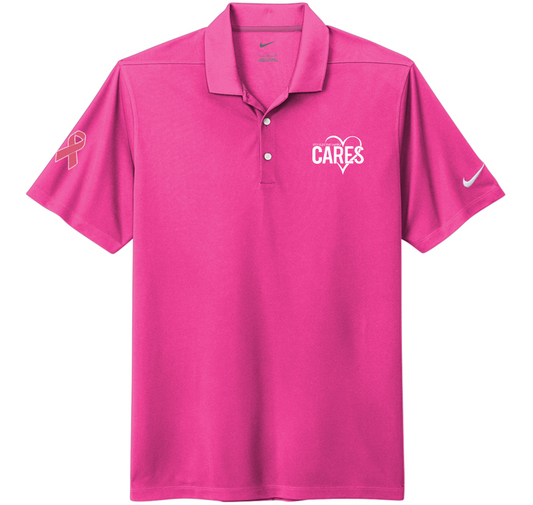 Nike Dri-Fit Micro Pique Polo - Breast Cancer Awareness