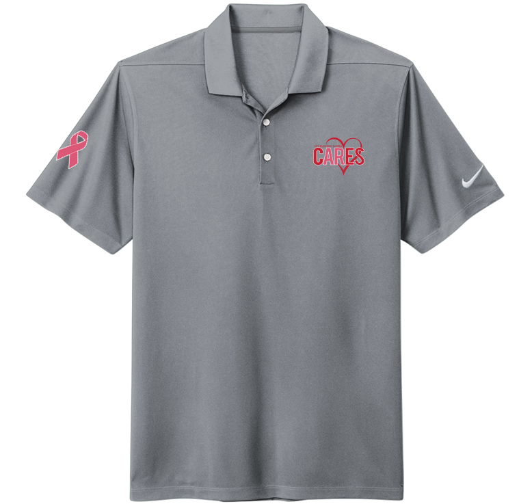 Nike Dri-Fit Micro Pique Polo - Breast Cancer Awareness